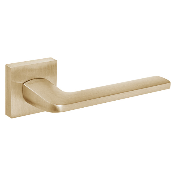 Дверная ручка Fuaro K.DM51.FLOW MSG Матовое сатинированное золото