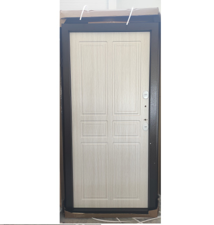 Входная дверь с терморазрывом Промет Термо Норд Антик медь/ Лиственница белая 980х2050 Правое