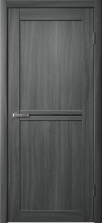 Межкомнатная дверь FlyDoors 238 ДО Ясень графит/ Мателюкс бронза 600х2000