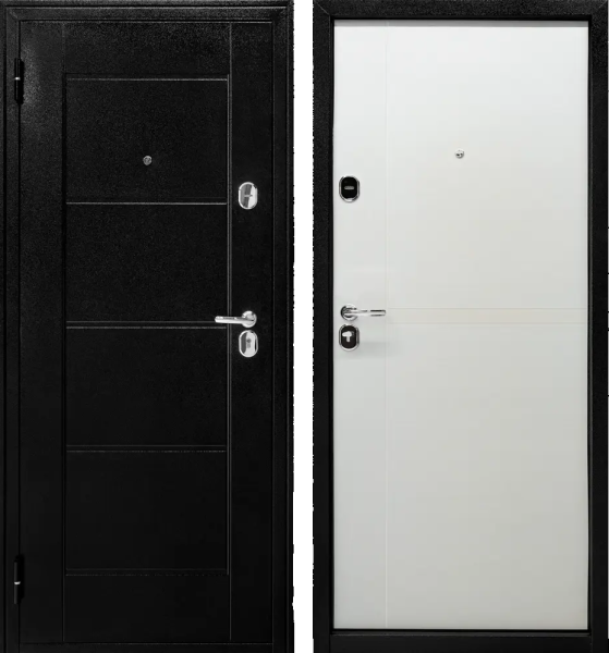 Входная дверь Форпост 75 Антик темно-коричневый/ Бук светлый 860х2050 Левое