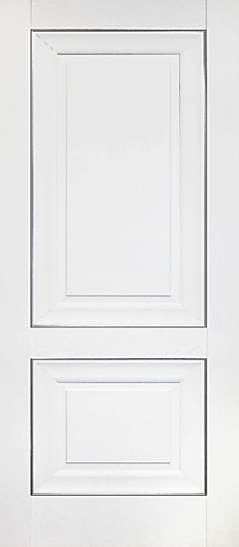 Межкомнатная дверь Optimum Модель 61 ДГ Ясень белоснежный 600х2000