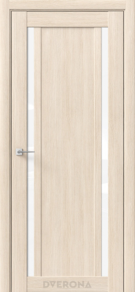 Межкомнатная дверь DVERONA Гамма М2 Амурская лиственница/ Белый лакобель 600х2000