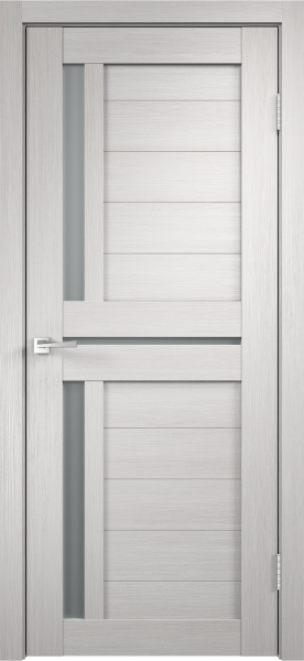 Межкомнатная дверь VellDoris DUPLEX 3 Беленый дуб/ Мателюкс 600х2000