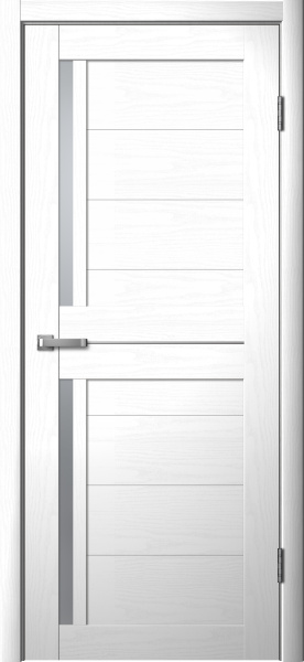 Межкомнатная дверь FlyDoors 202 ДО Ясень белый/ Мателюкс 900х2000