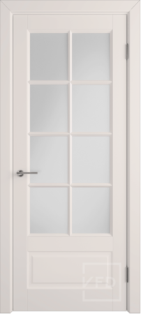 Межкомнатная дверь VFD Glanta Ett ДО Ivory/ White Cloud 900х2000