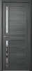 Межкомнатная дверь FlyDoors 202 ДО Ясень графит/ Зеркало 800х2000