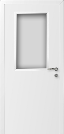 Влагостойкая дверь Kapelli classic ДО Белый 600х2000