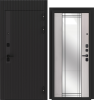 Входная дверь Страж Вилья РЖ Черный/ Белый матовый 860х2050 Левое