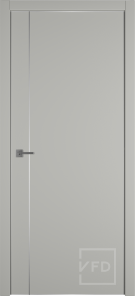 Межкомнатная дверь VFD Urban 1V Emalex Taupe/ кромка SE с 4-х сторон  900х2000 (Врезка под замок)