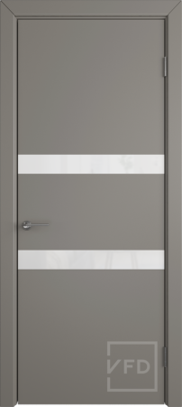 Межкомнатная дверь VFD Niuta ДО Stone/ White Gloss 700х2000