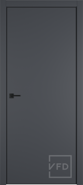 Межкомнатная дверь VFD Urban Z Emalex Onyx/ кромка BE с 4-х сторон 900х2000 (Врезка под замок)