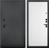 Входная дверь Argus ДА 94 XL Асти Букле графит/ Эмалит арктик 1000х2100 Левое