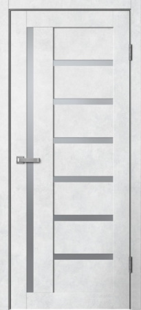Межкомнатная дверь FlyDoors B4 ДО  Бетон светлый/ Мателюкс  900х2000