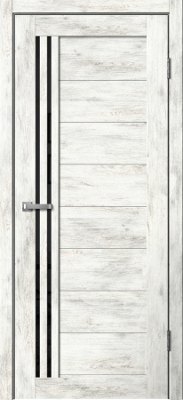 Межкомнатная дверь FlyDoors 270 ДО  Ель альпийская/ Черный лакобель  800х2000