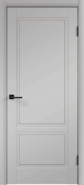 Межкомнатная дверь VellDoris SCANDI 2P Светло-серый 900х2000