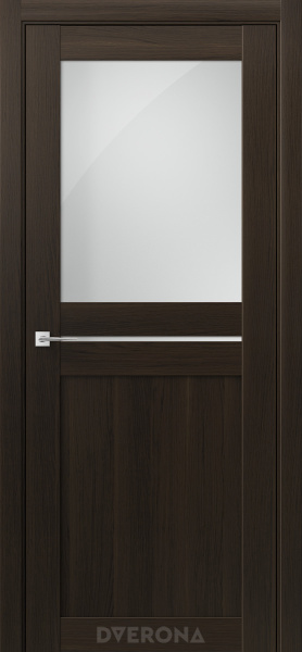 Межкомнатная дверь DVERONA Омега С CPL Дуб Браун/ Сатин 600х2000