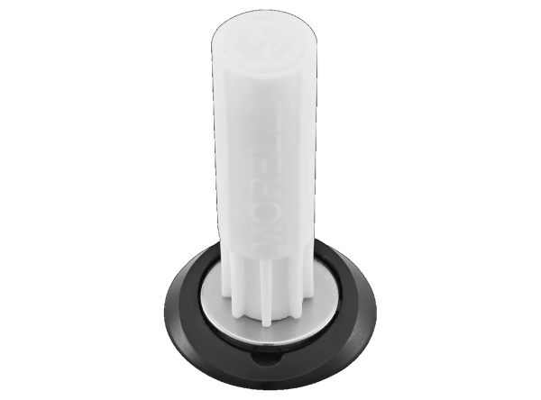 Дверной органичитель скрытый магнитный Morelli SECRET DS BL Черный