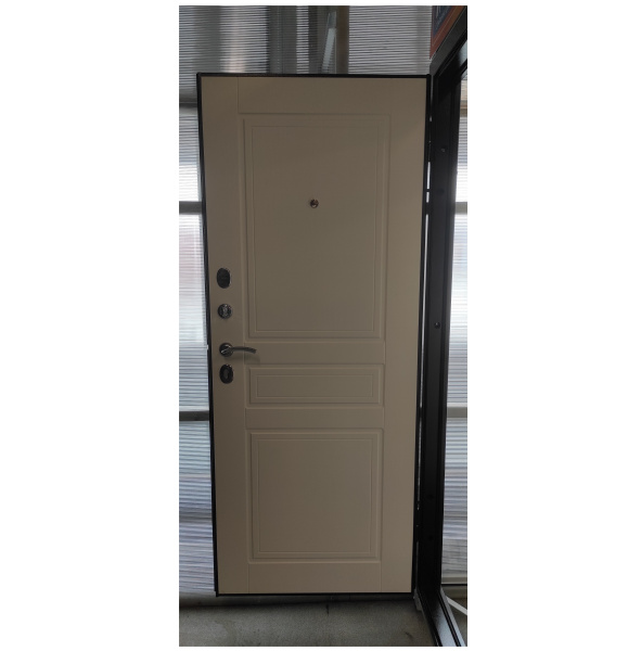 Входная дверь Промет Титан Медный антик/ Ясень Ривьера айс 860х2050 Правое