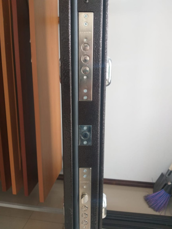 Входная дверь с терморазрывом Berserker Термостандарт Антик медь