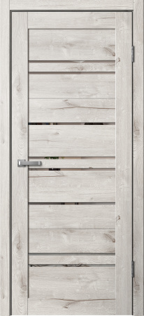 Межкомнатная дверь FlyDoors B2 ДО  Дуб арктик/ Зеркало  700х2000