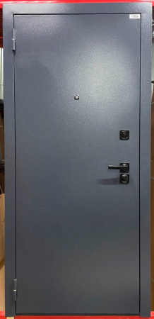 Входная дверь Берлога Ультра Марвин Букле графит синий