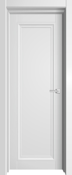 Межкомнатная дверь ALEX DOORS Анастасия 1 ДГ Белый снег 600х2000