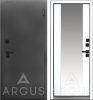 Входная дверь с терморазрывом Argus Тепло Вояж Букле графит/ Эмалит арктик 970х2050 Правое