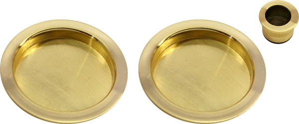 Ручки для раздвижной двери Morelli MHS-1  SG Золото матовое (2 шт.)