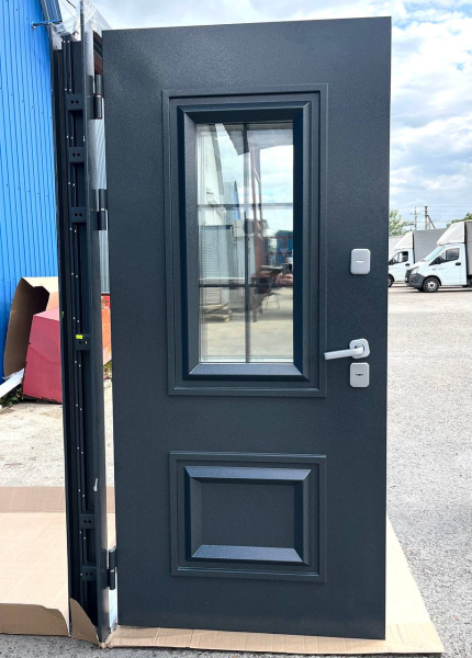 Входная дверь с терморазрывом Ferroni 11 см Протерма ЗD Стеклопакет