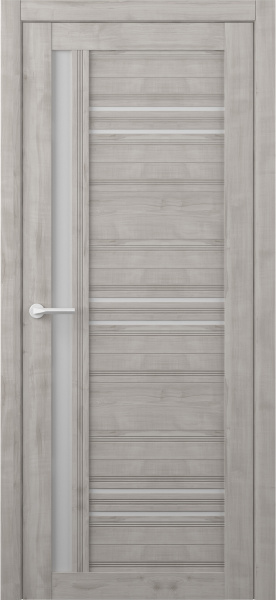 Межкомнатная дверь Albero Невада ДО Графит/ Мателюкс 600х2000