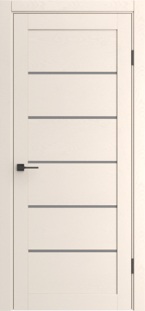 Межкомнатная дверь Portika Porta-220 Nevada Wood/Сатинат графит 900х2000