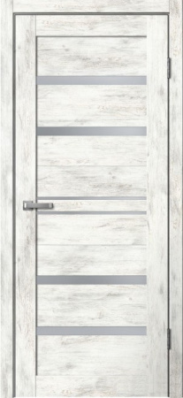 Межкомнатная дверь FlyDoors B1 ДО  Ель альпийская/ Мателюкс бронза  900х2000