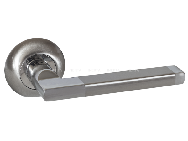 Дверная ручка INERTA FZ8-157 SN/CP Никель/Хром полированный