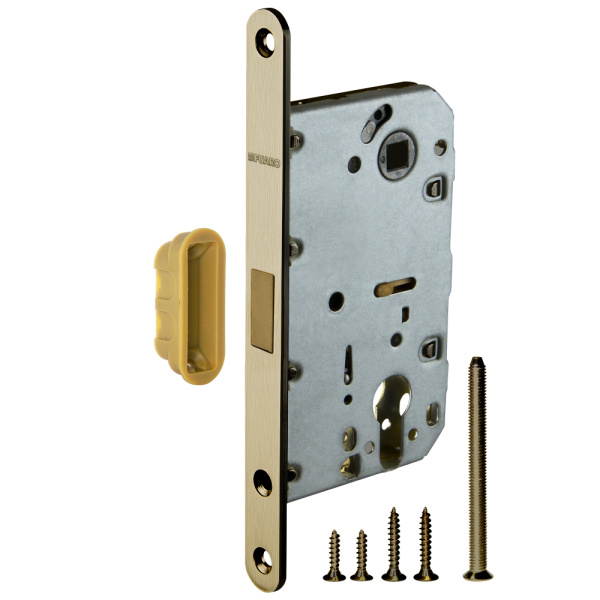 Замок магнитный под цилиндр Fuaro MAGNM85C-50 AB Бронза