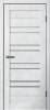 Межкомнатная дверь FlyDoors 282 ДО Бетон светлый/ Белый лакобель 800х2000