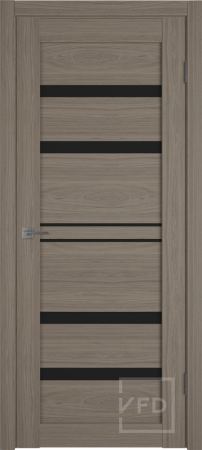 Межкомнатная дверь VFD Atum Pro 26 ДО Brun Oak/ Black Gloss 700х2000
