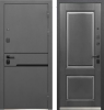Входная дверь Luxor Классика Муар 7024/ Сатин Графит 860х2050 Левое