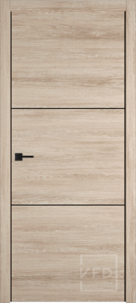 Межкомнатная дверь VFD Urban 2 ДГ Sand Vellum/ кромка BE с 2-х сторон 900х2000 (Врезка под замок)