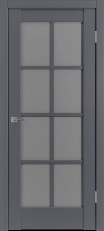 Межкомнатная дверь VFD ER1 ДО Emalex Onyx/ Dark Cloud 900х2000