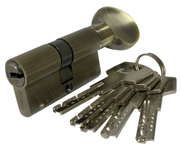 Цилиндровый механизм Vantage ZC70-5 (35Сх35)  AB Бронза