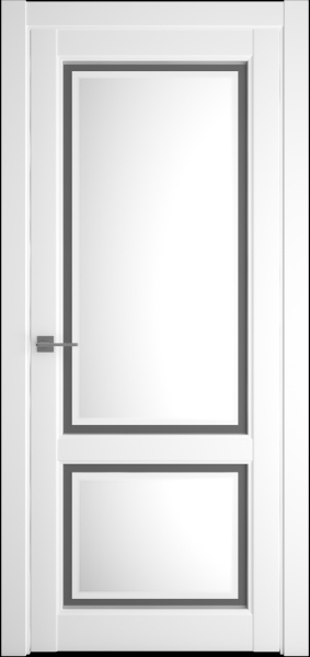 Межкомнатная дверь Albero Афина-2 ДО Белый/ Мателюкс 600х2000