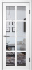 Межкомнатная дверь FlyDoors 271 Эмалит Белый/ Белый лакобель 600х2000