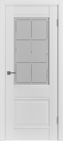 Межкомнатная дверь VFD EC2 ДО Emalex Ice/ Crystal Cloud 600х2000