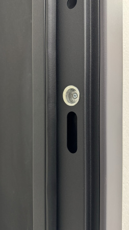 Входная дверь BOST Сенатор Графит/ Белый 970х2070 Правое