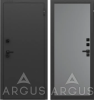 Входная дверь с терморазрывом Argus Тепло Муар графит 7021 Ивен Силк муссон 870х2050 Левое