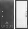 Входная дверь Argus ДА 64 Герда Антик серебро/ Эмалит арктик 870х2050 Левое