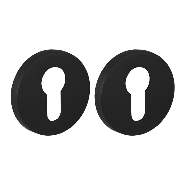 Накладка под цилиндр Fuaro ET.R.SLR52 BL Черный