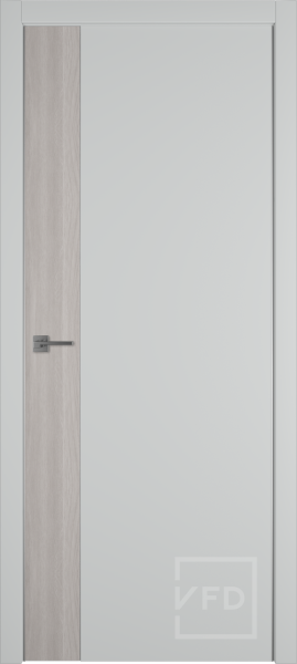 Межкомнатная дверь VFD Urban V Emalex Steel/ кромка SE с 2-х сторон 900х2000 (Врезка под замок)