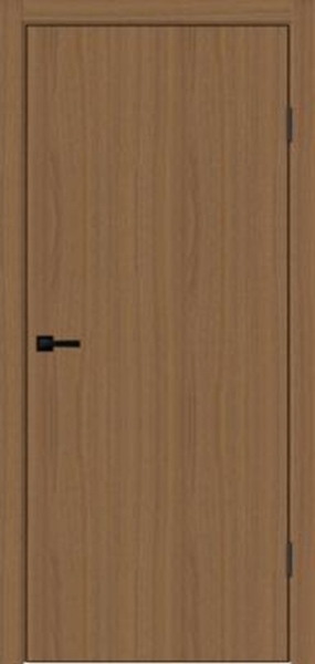 Межкомнатная дверь VellDoris TECHNO Softwood Орех американский мореный/ кромка Алюм.черная с 4-х сторон 900х2000 (Защелка магнит. WC)