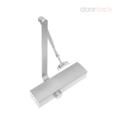 Доводчик DOORLOCK DL210 BC size 2-5 Серебристый